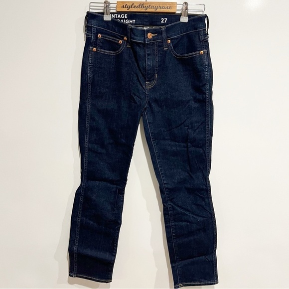 J. Crew 9" vintage slim-straight jean in Rinse wash - Picture 5 of 11